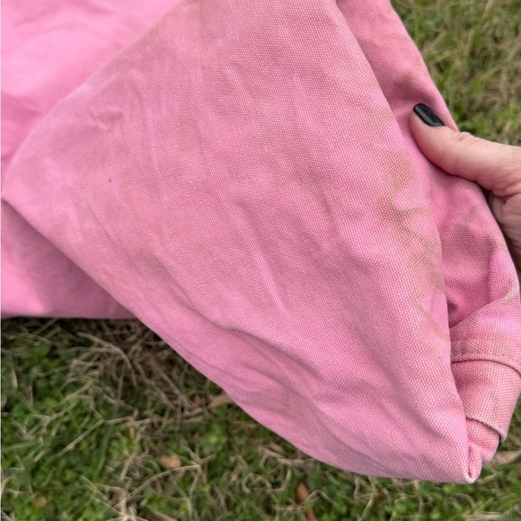 Carhartt pink bibs XL - Picture 6 of 16